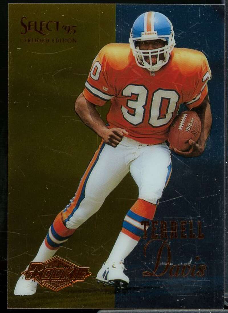 Terrell Davis Rookie Card 1995 Select Certified #126  Image 1