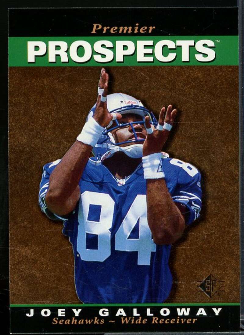 Joey Galloway Rookie Card 1995 SP #6  Image 1
