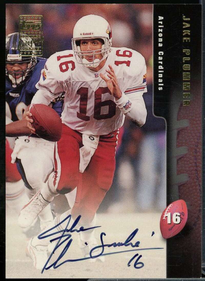 Jake Plummer Card 1998 Topps Autographs #A3  Image 1