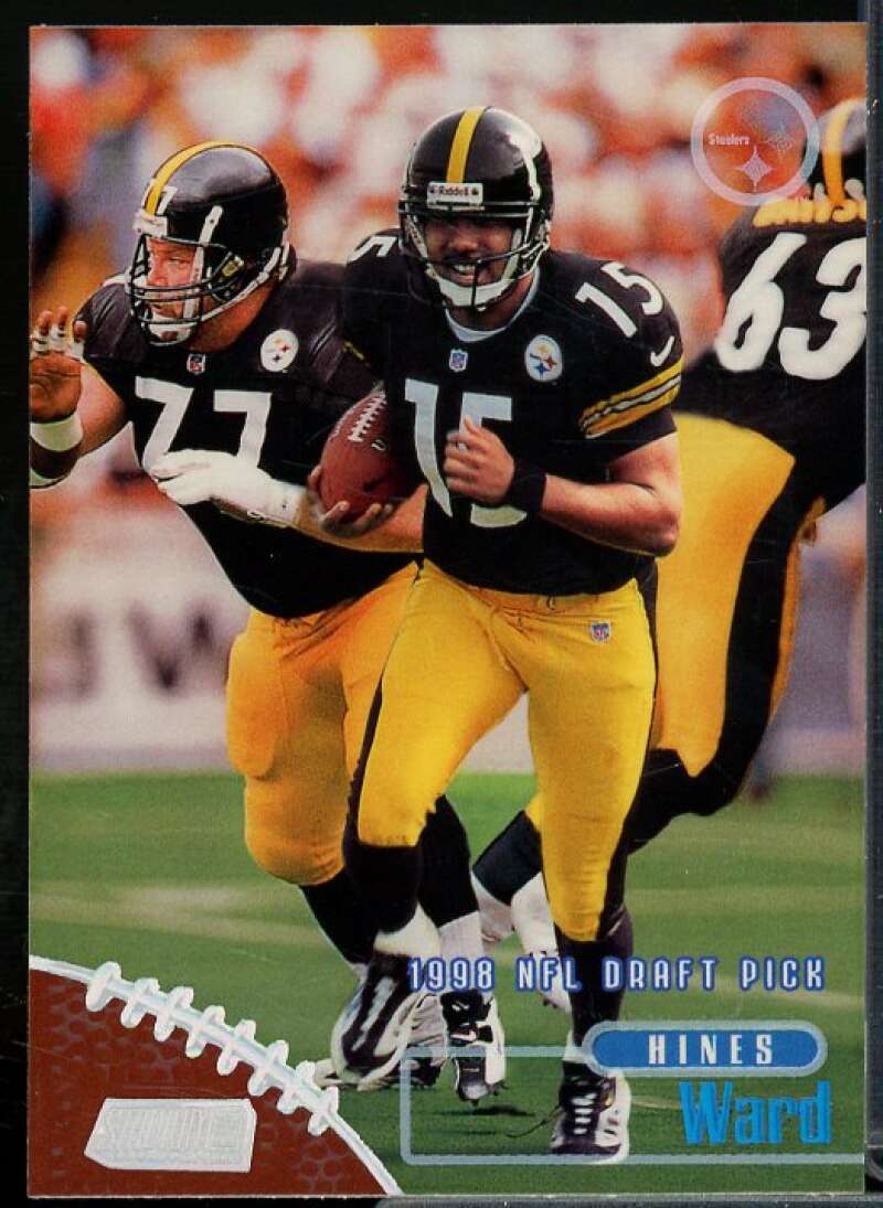 Hines Ward Rookie Card 1998 Stadium Club #182  Image 1