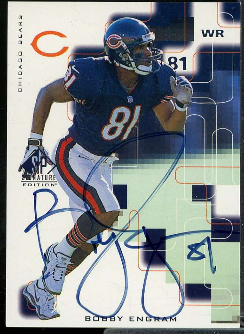 Bobby Engram Card 1999 SP Signature Autographs #BE  Image 1