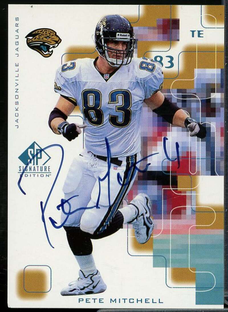 Pete Mitchell Card 1999 SP Signature Autographs #PT  Image 1