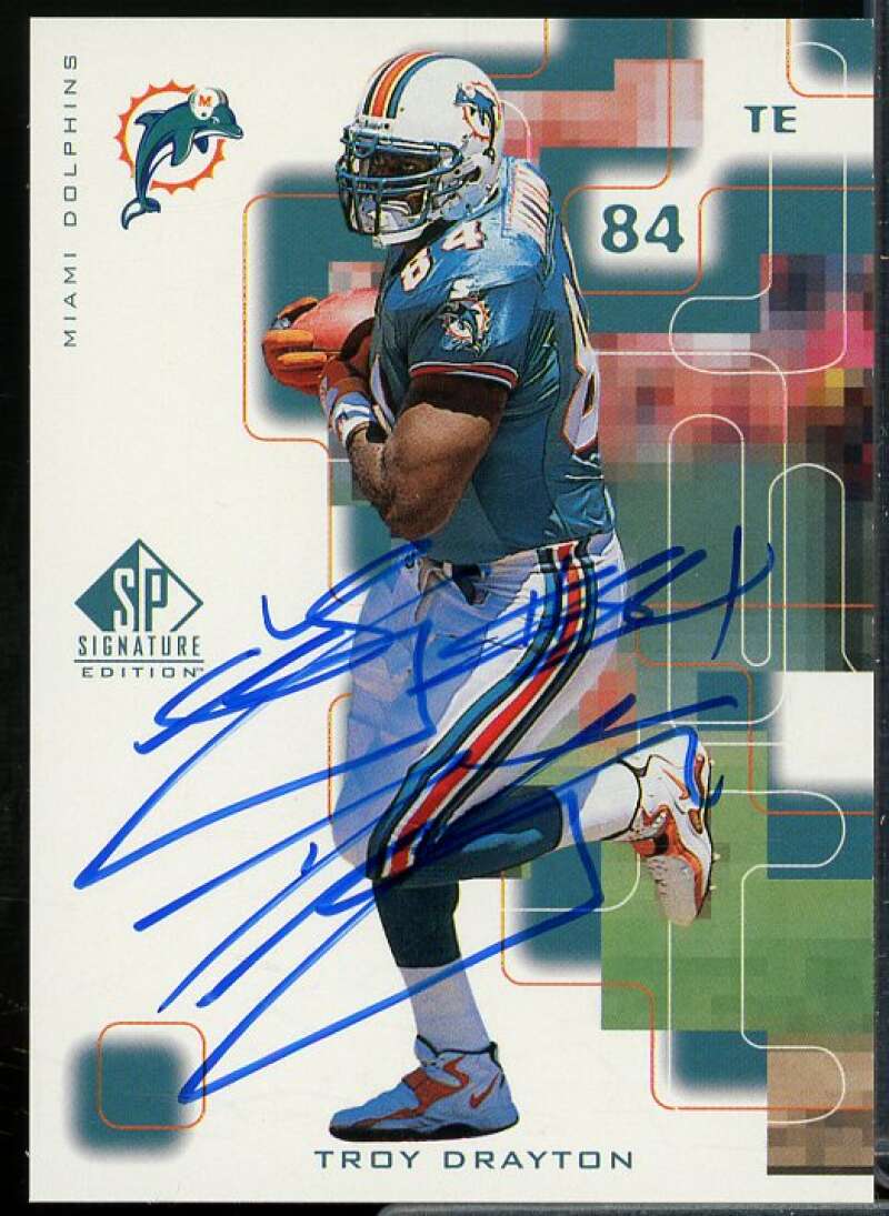 Troy Drayton Card 1999 SP Signature Autographs #TR  Image 1