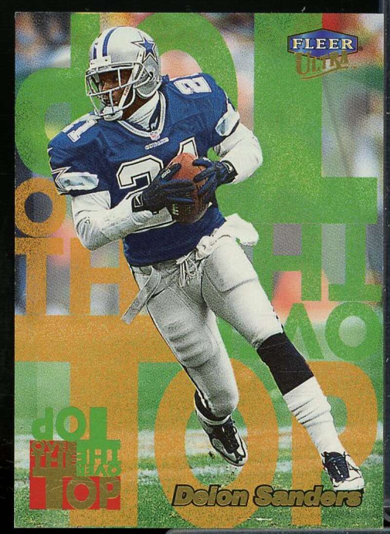 Deion Sanders Card 1999 Ultra Over The Top #17  Image 1