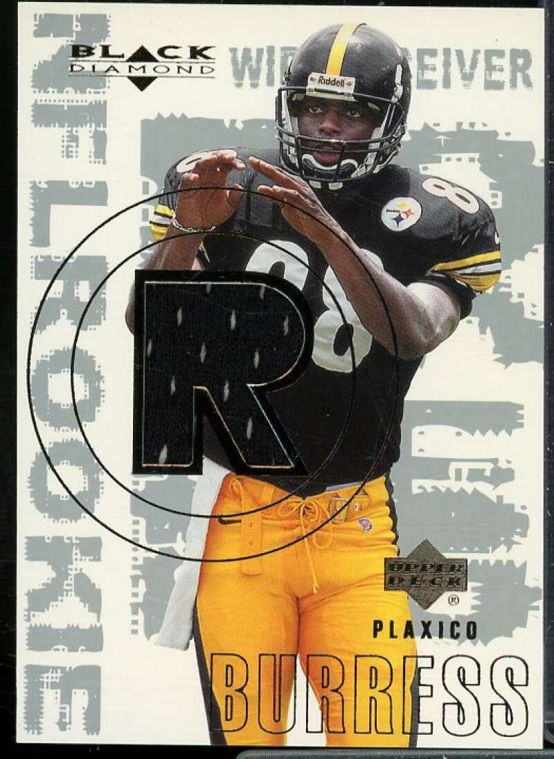 Plaxico Burress JSY Rookie Card 2000 Black Diamond #170  Image 1