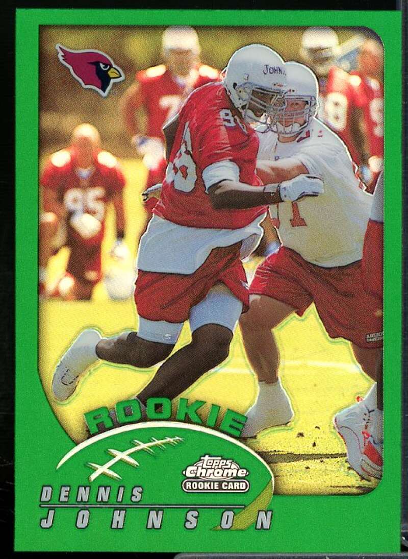 Dennis Johnson Rookie Card 2002 Topps Chrome #182  Image 1