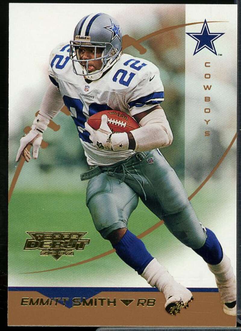 Emmitt Smith Card 2002 Topps Debut #130  Image 1