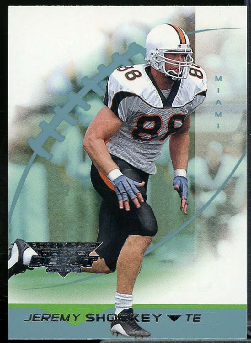 Jeremy Shockey Rookie Card 2002 Topps Debut #169  Image 1