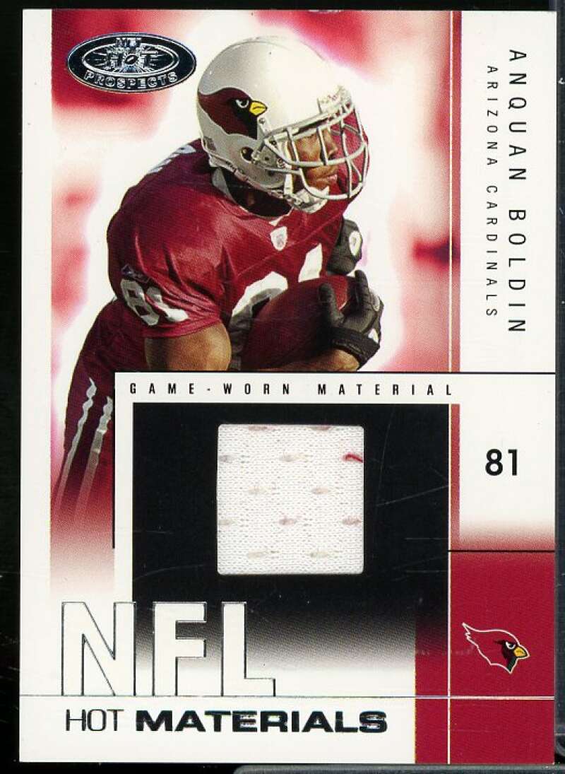 Anquan Boldin Card 2004 Hot Prospects Hot Materials #HMAB  Image 1