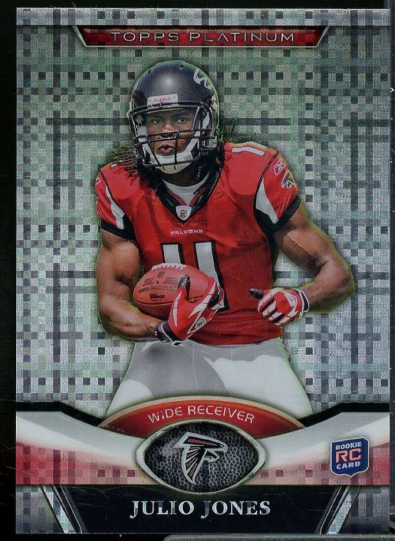 Julio Jones Card 2011 Topps Platinum Xfractors #7  Image 1