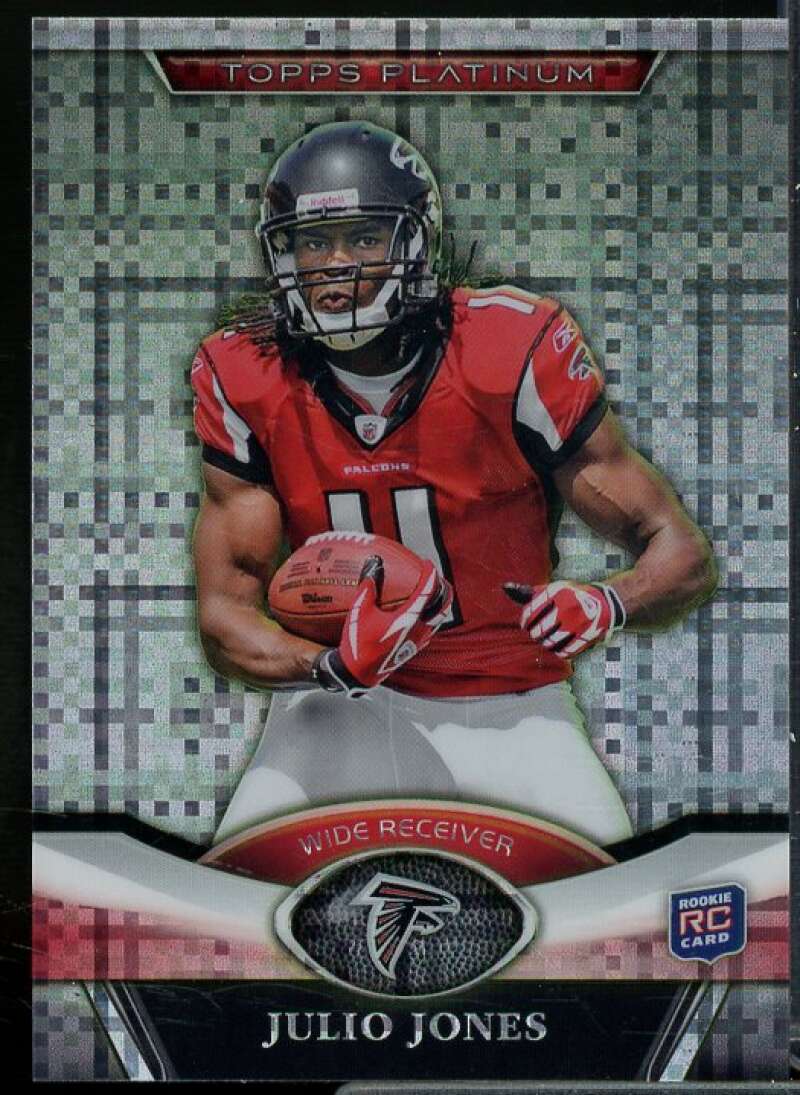 Julio Jones Card 2011 Topps Platinum Xfractors #7  Image 1
