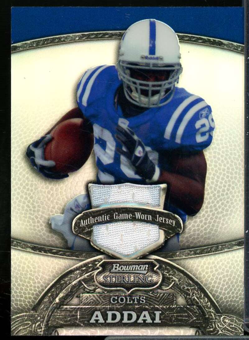 Joseph Addai JSY Card 2008 Bowman Sterling Refractors #68  Image 1