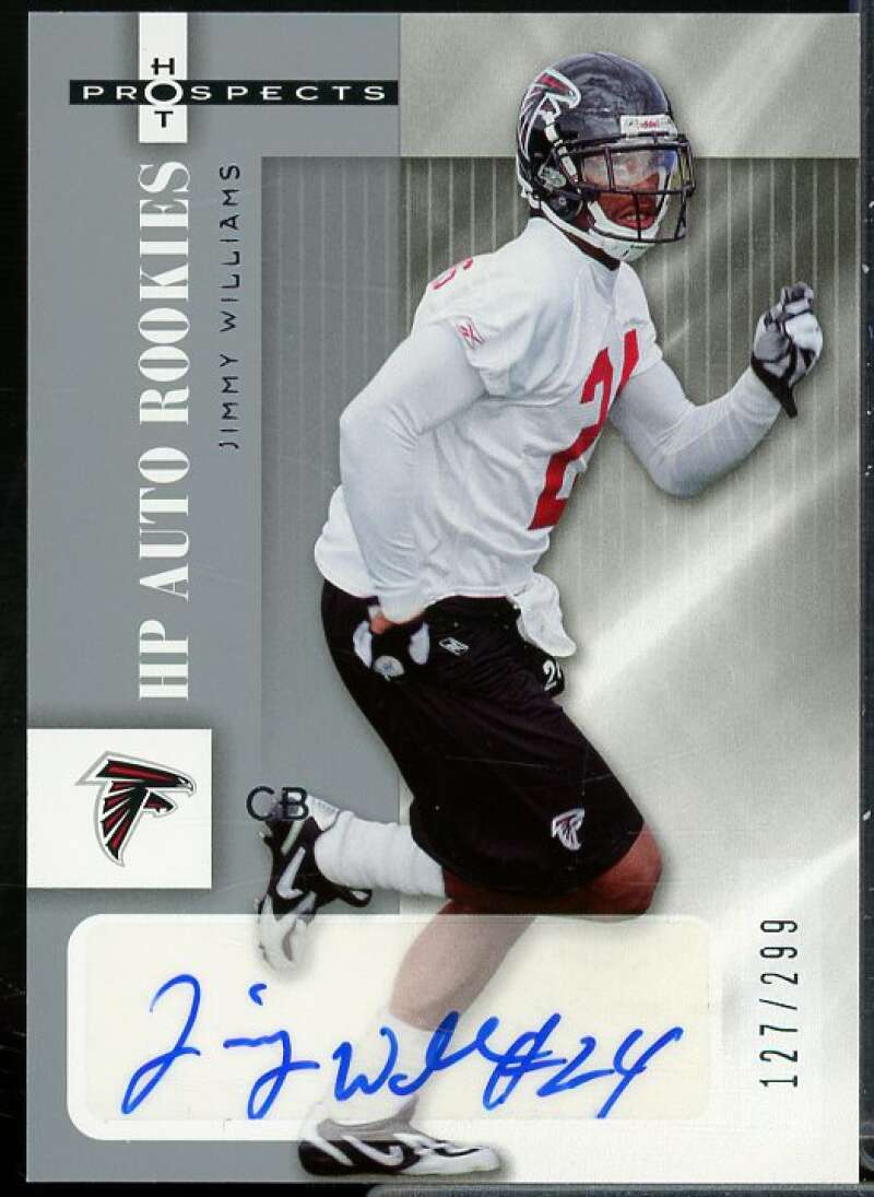 Jimmy Williams AU Rookie Card 2006 Hot Prospects #176  Image 1
