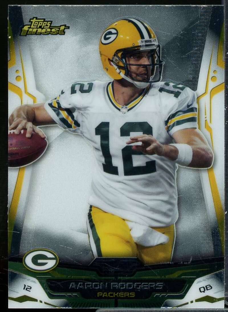 Aaron Rodgers Card 2014 Finest #89  Image 1