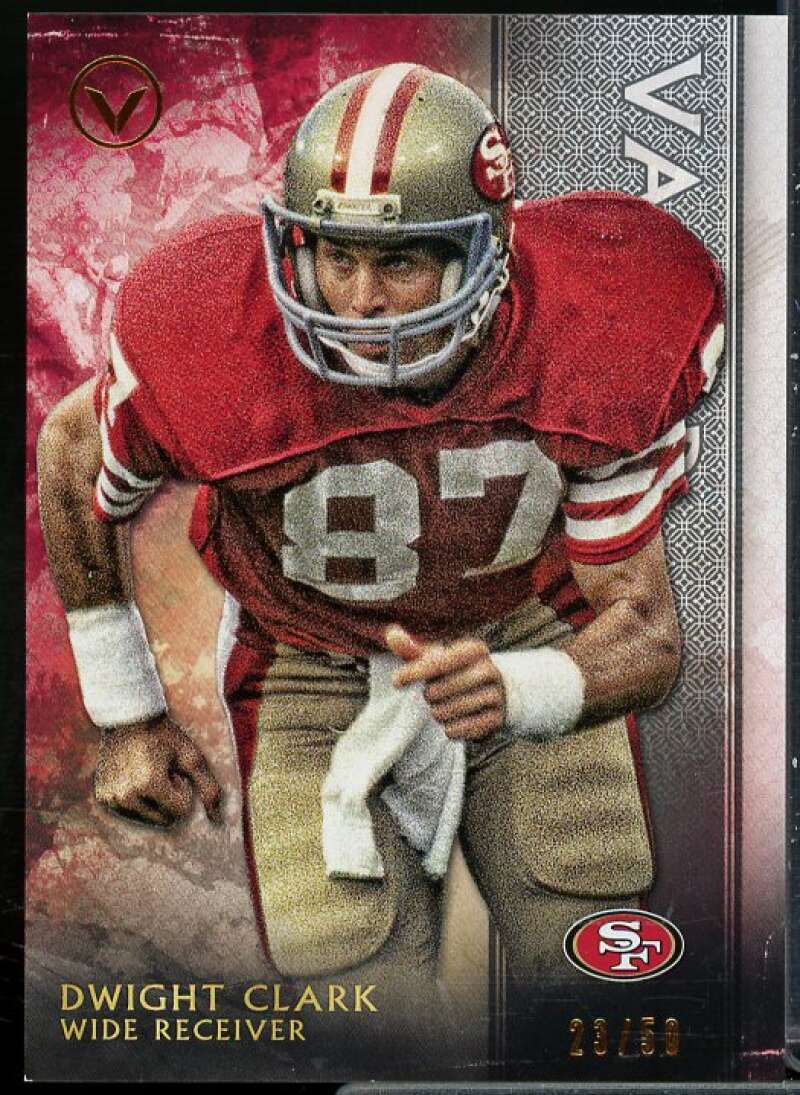Dwight Clark Card 2015 Topps Valor Valor #166  Image 1