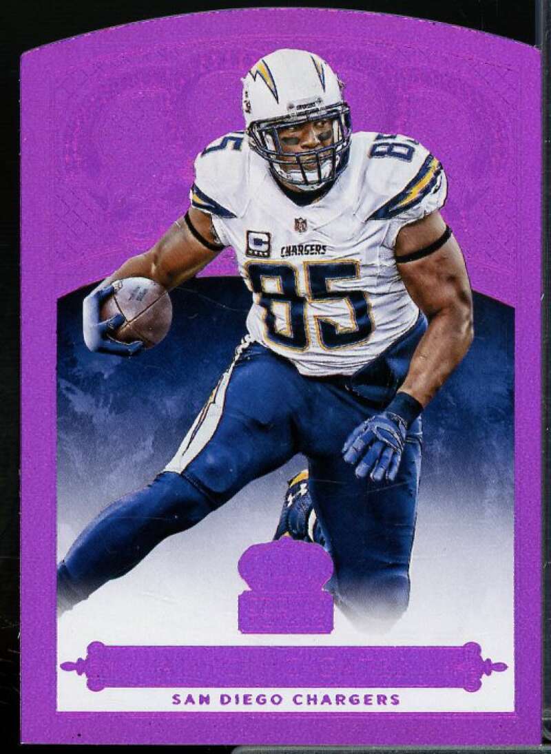 Antonio Gates Card 2015 Crown Royale Retail Red Holofoil #78  Image 1