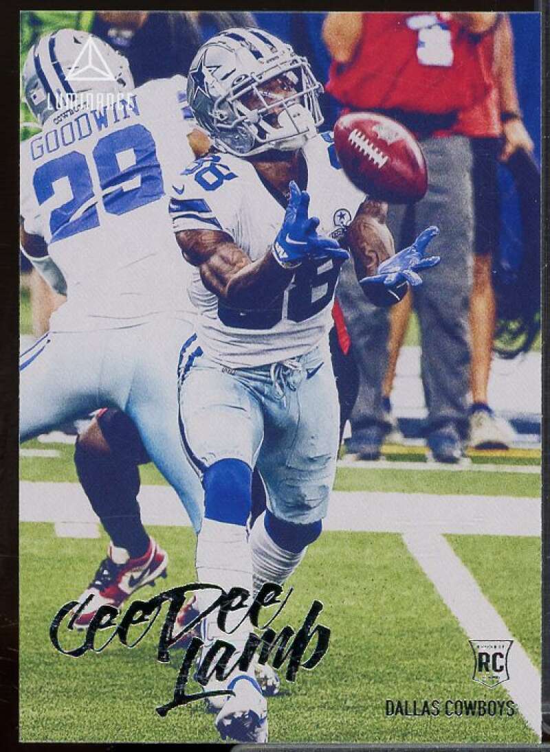 CeeDee Lamb Rookie Card 2020 Panini Luminance #206  Image 1