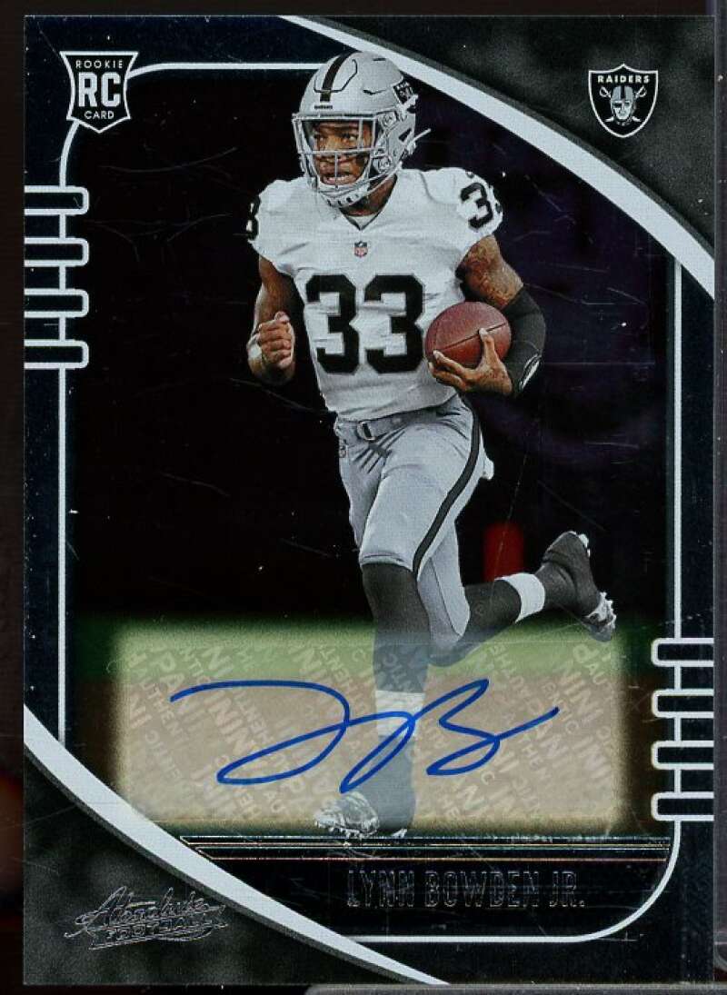 Lynn Bowden Jr. Rookie Card 2020 Absolute Signature Rookies #178  Image 1