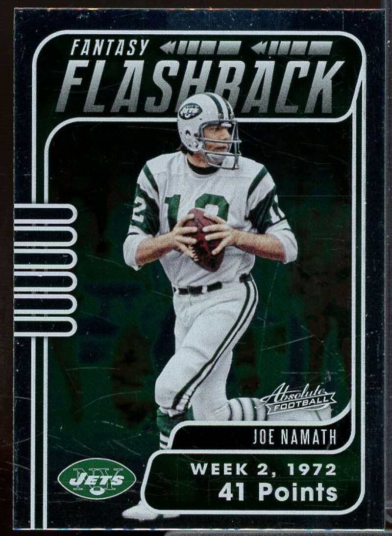 Joe Namath Card 2020 Absolute Fantasy Flashback #7  Image 1