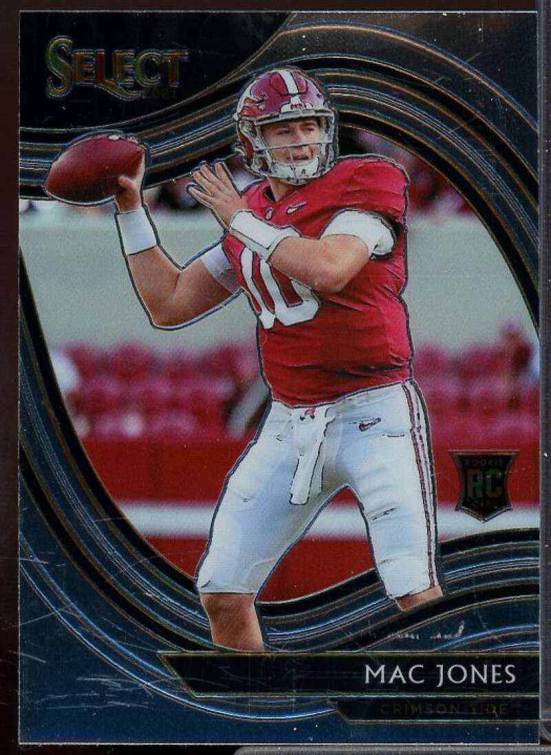 Mac Jones Rookie Card 2021 Panini Chronicles Draft Picks Select #266  Image 1