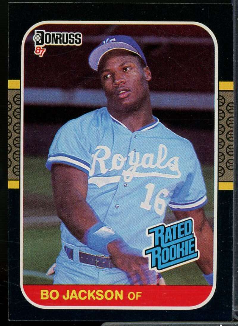 Bo Jackson Rookie Card 1987 Donruss #35  Image 1