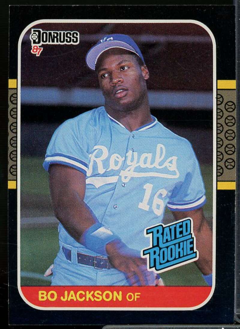 Bo Jackson Rookie Card 1987 Donruss #35  Image 1