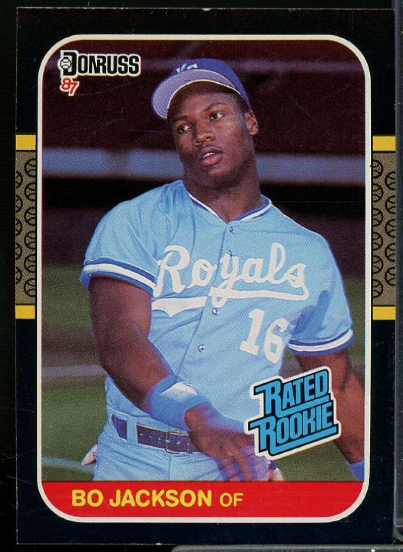 Bo Jackson Rookie Card 1987 Donruss #35  Image 1