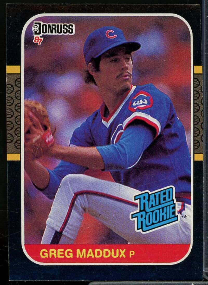 Greg Maddux Rookie Card 1987 Donruss #36  Image 1