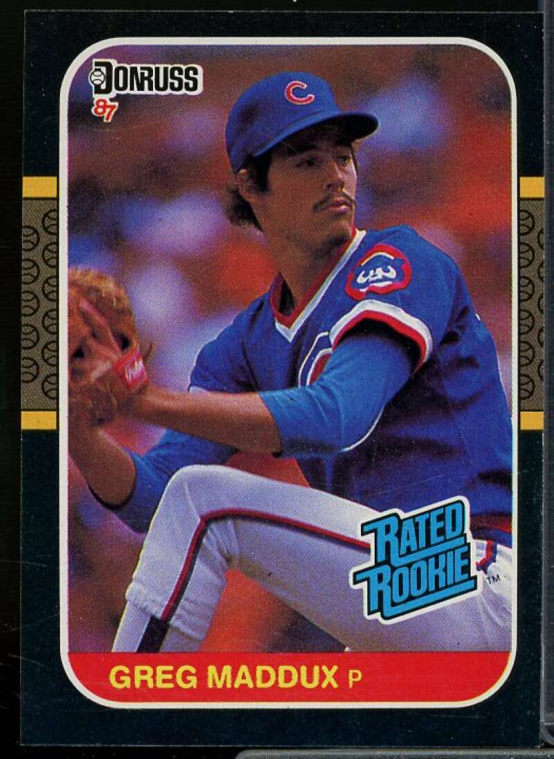 Greg Maddux Rookie Card 1987 Donruss #36  Image 1