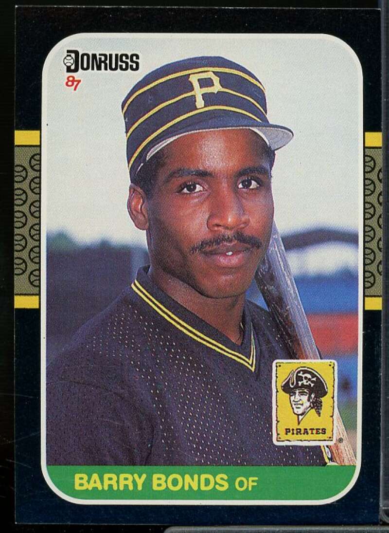 Barry Bonds Rookie Card 1987 Donruss #361  Image 1