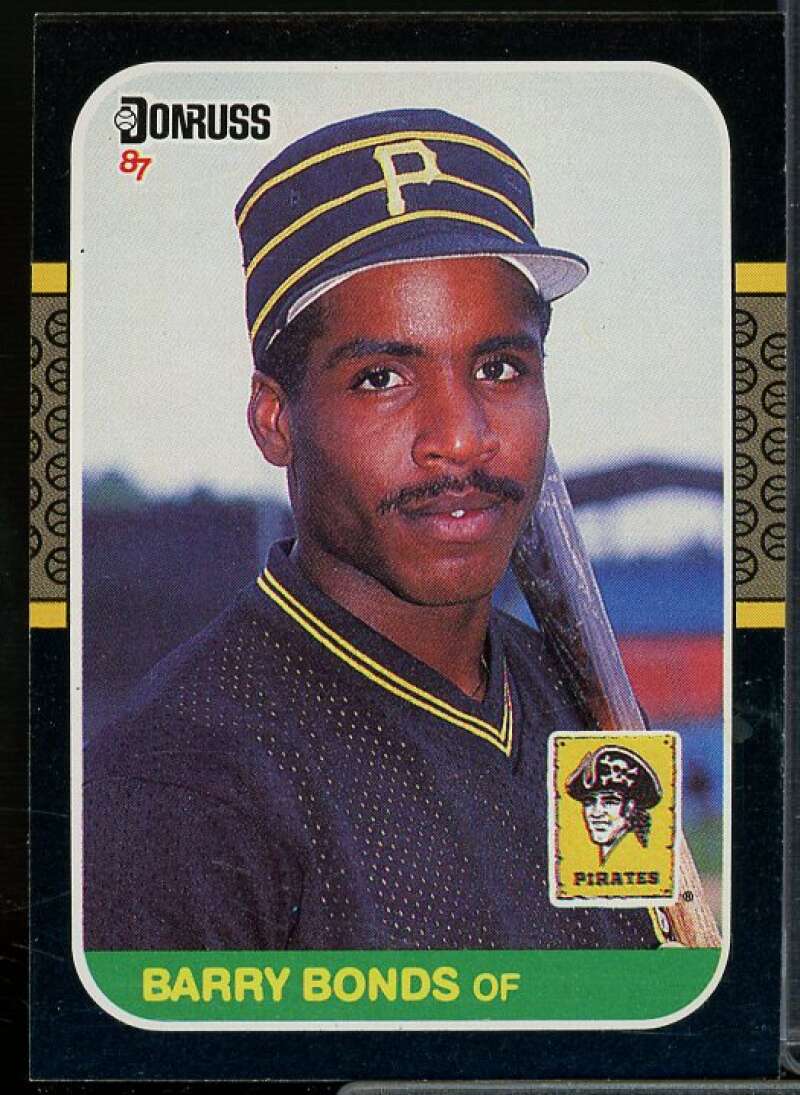 Barry Bonds Rookie Card 1987 Donruss #361  Image 1