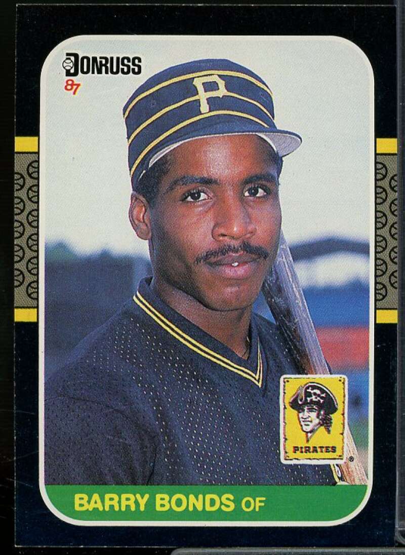 Barry Bonds Rookie Card 1987 Donruss #361  Image 1