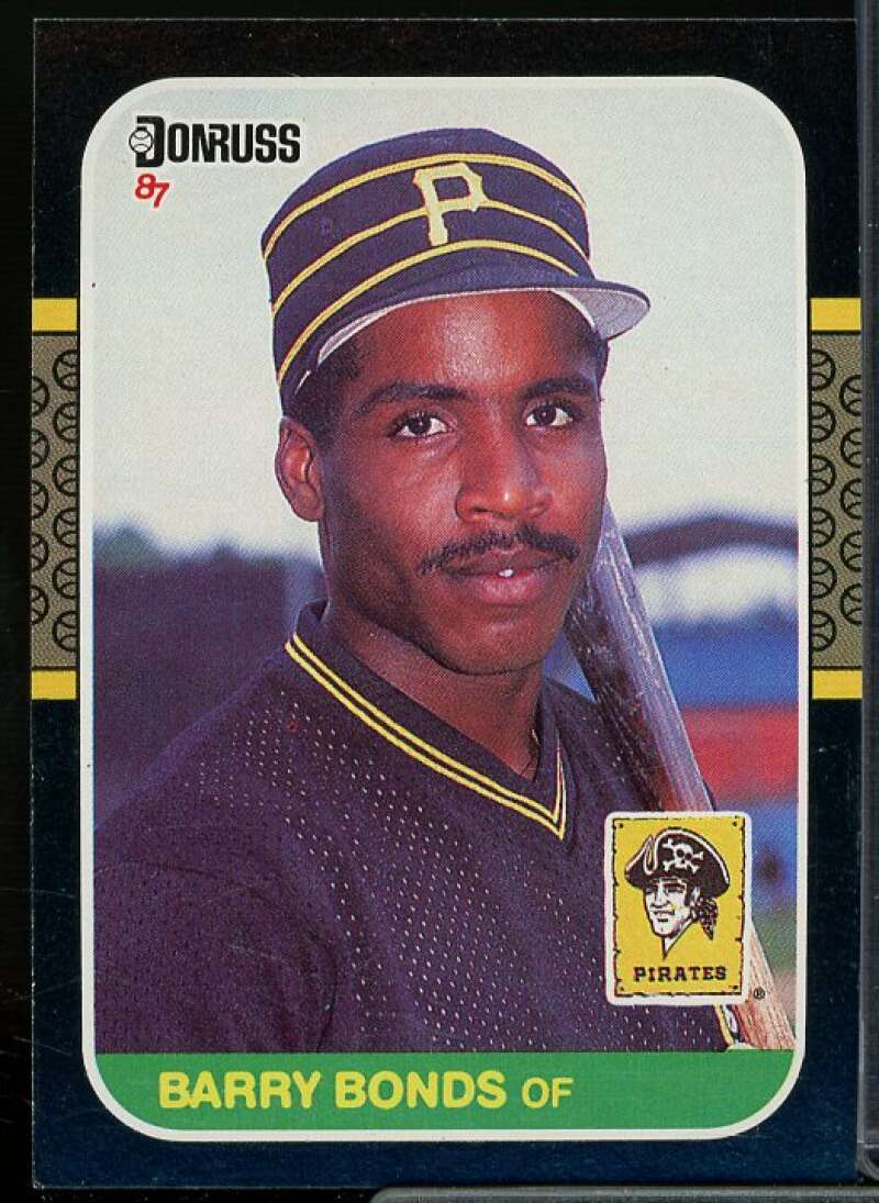 Barry Bonds Rookie Card 1987 Donruss #361  Image 1
