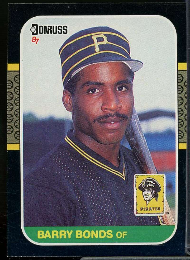 Barry Bonds Rookie Card 1987 Donruss #361  Image 1