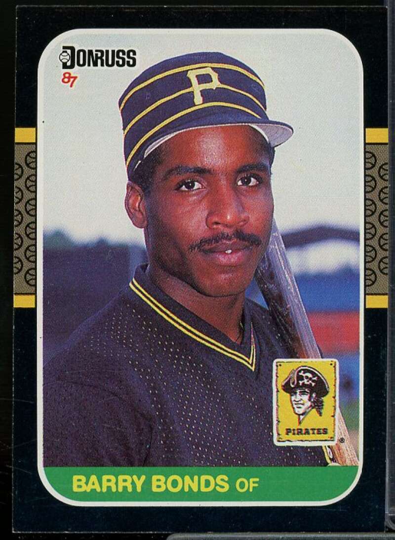 Barry Bonds Rookie Card 1987 Donruss #361  Image 1
