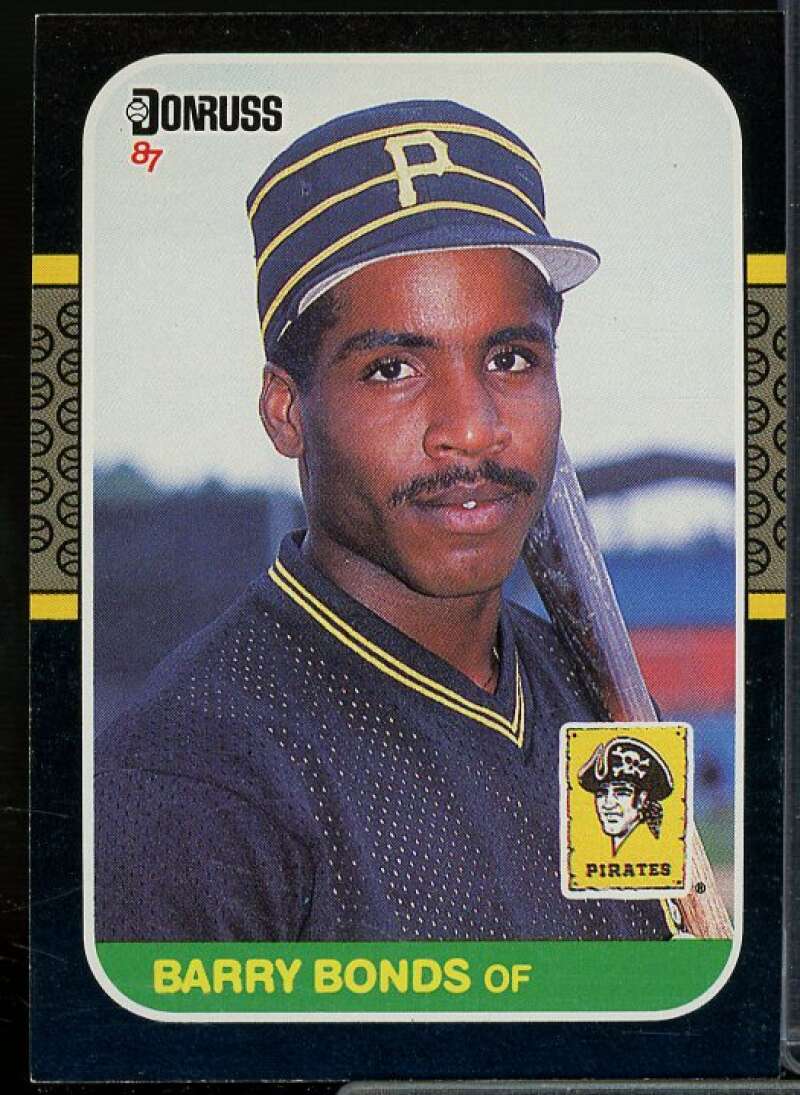 Barry Bonds Rookie Card 1987 Donruss #361  Image 1