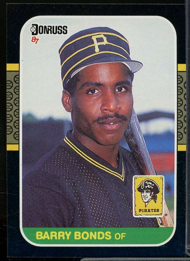 Barry Bonds Rookie Card 1987 Donruss #361  Image 1