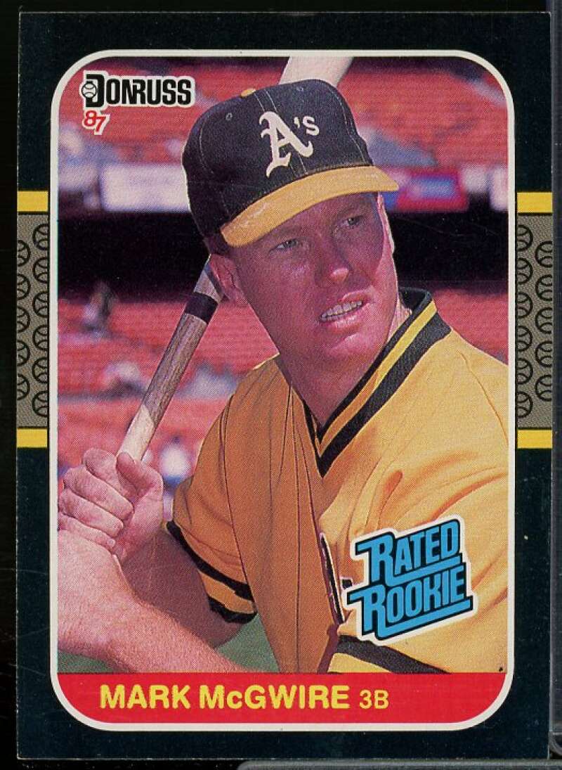 Mark McGwire Rookie Card 1987 Donruss #46  Image 1