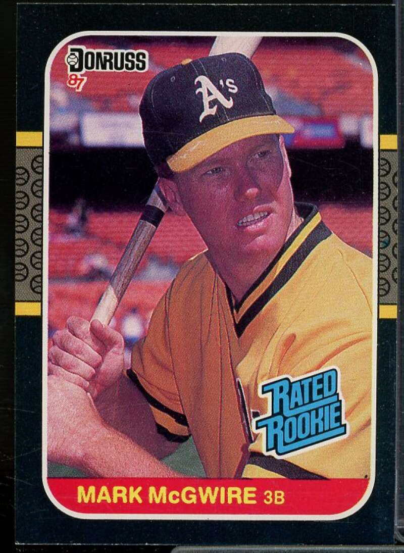 Mark McGwire Rookie Card 1987 Donruss #46  Image 1