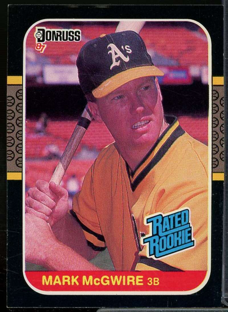 Mark McGwire Rookie Card 1987 Donruss #46  Image 1