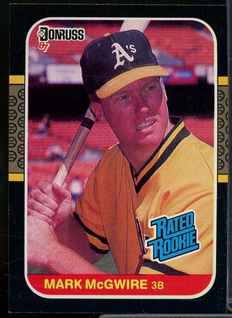 Mark McGwire Rookie Card 1987 Donruss #46  Image 1