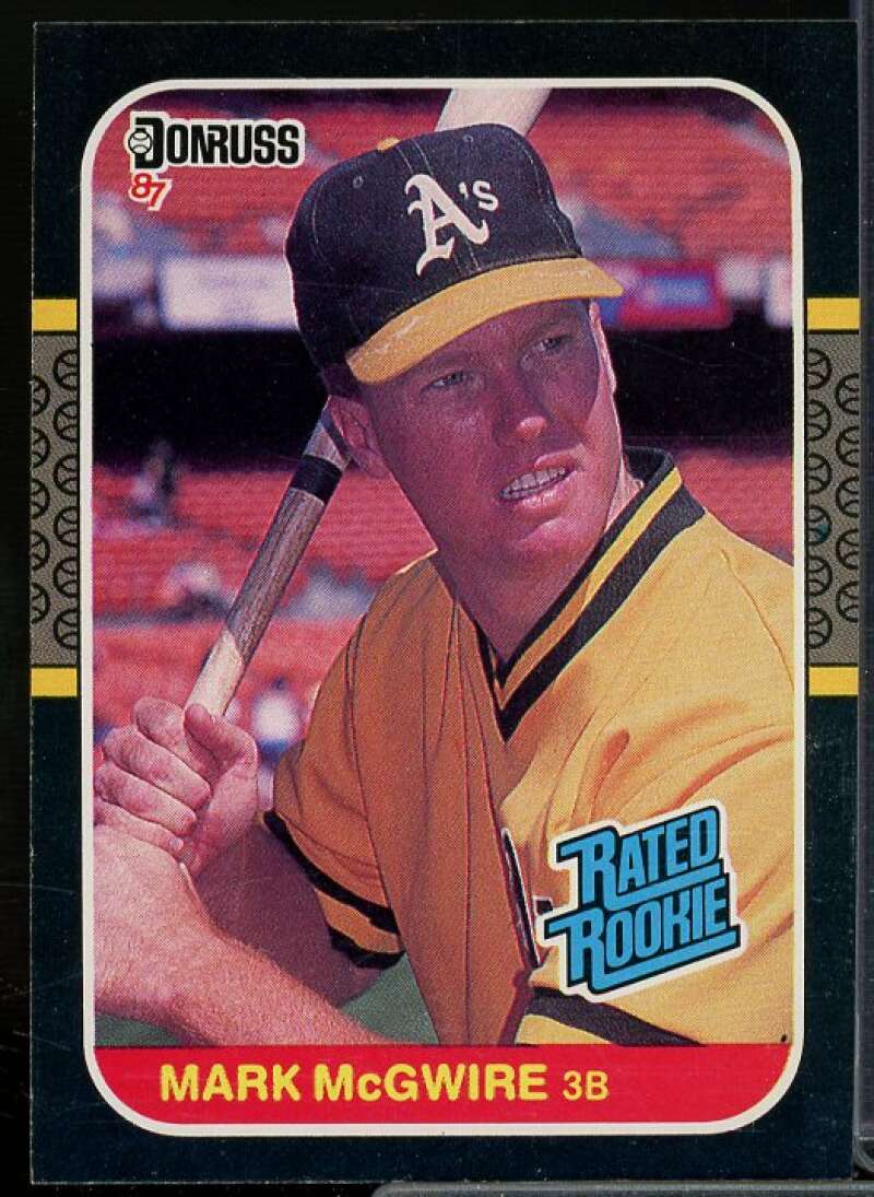 Mark McGwire Rookie Card 1987 Donruss #46  Image 1