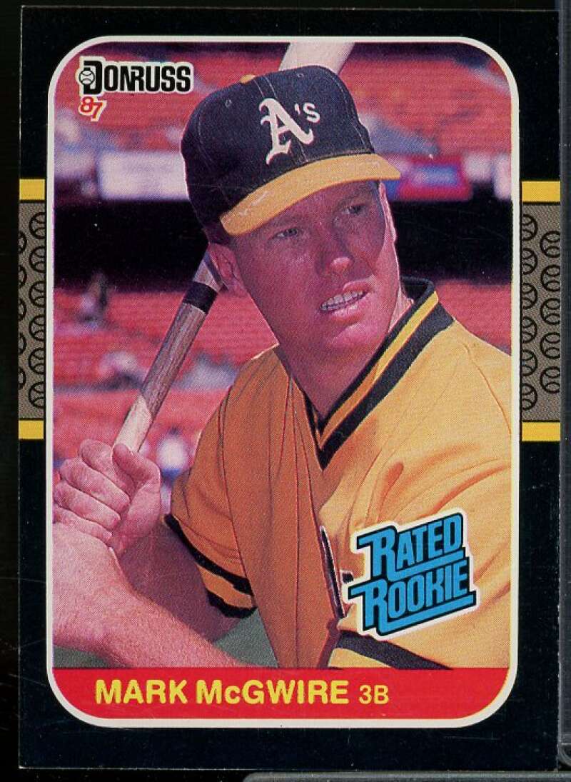 Mark McGwire Rookie Card 1987 Donruss #46  Image 1