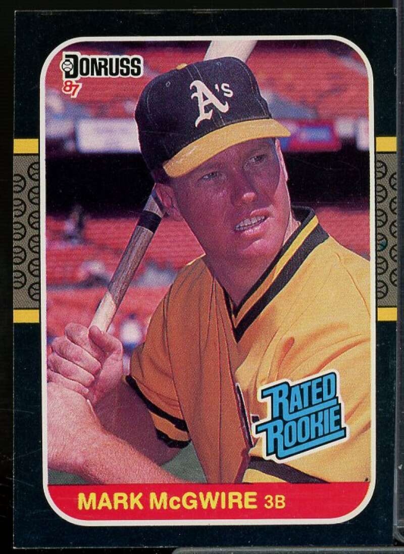 Mark McGwire Rookie Card 1987 Donruss #46  Image 1