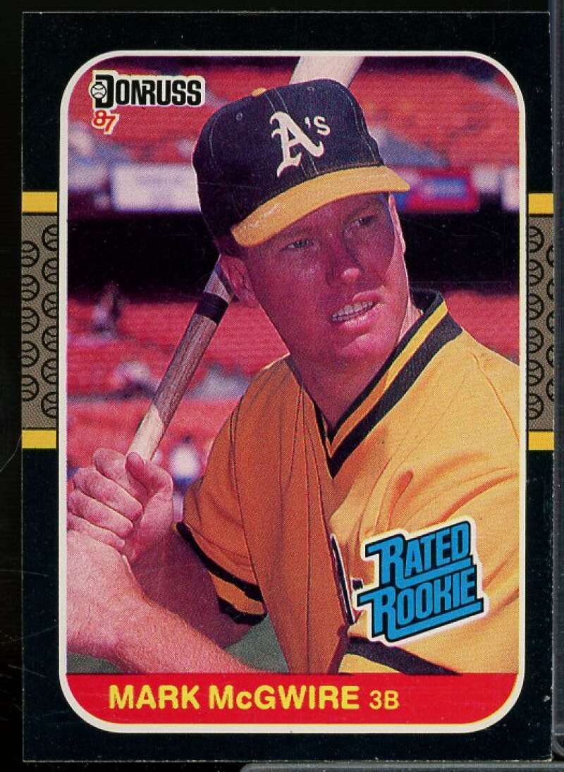 Mark McGwire Rookie Card 1987 Donruss #46  Image 1
