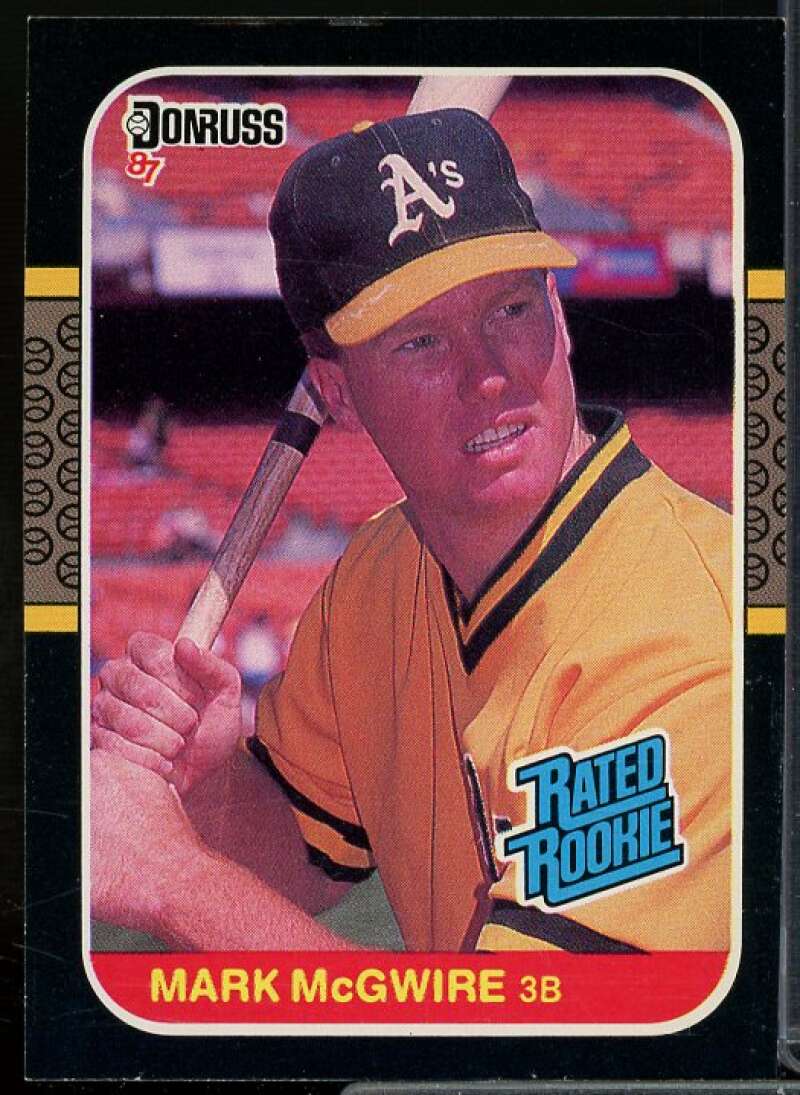 Mark McGwire Rookie Card 1987 Donruss #46  Image 1