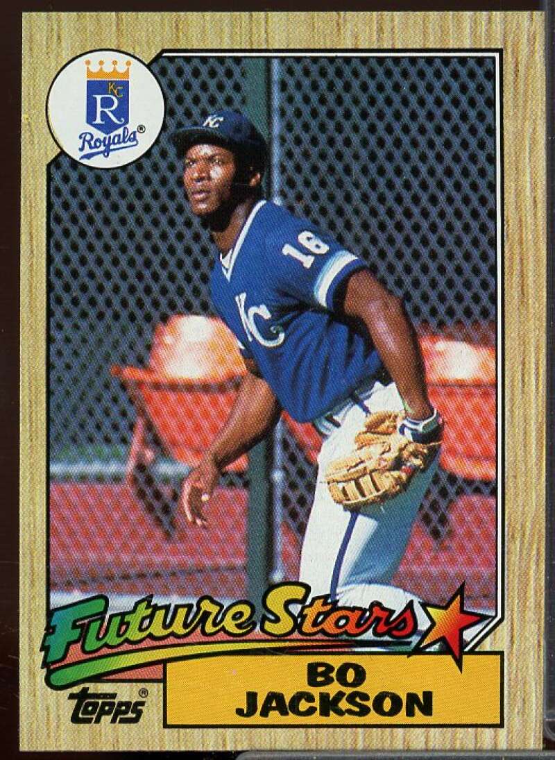 Bo Jackson Rookie Card 1987 Topps #170  Image 1