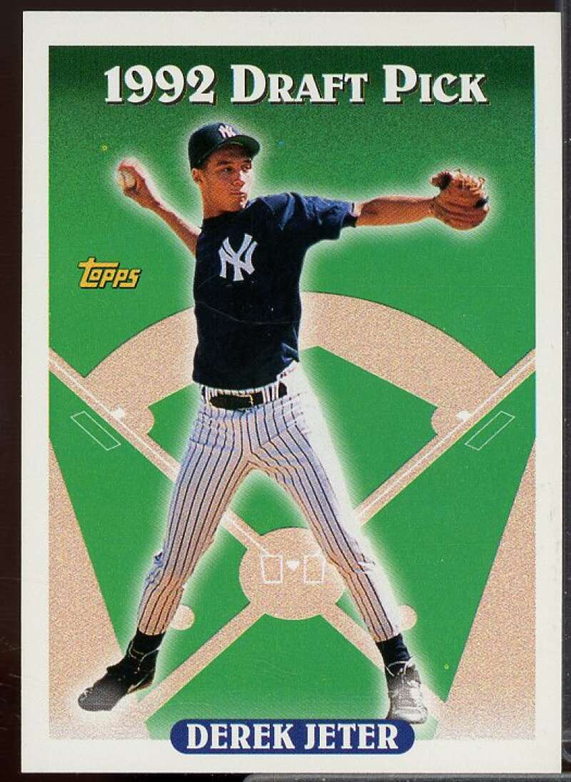 Derek Jeter Rookie Card 1993 Topps #98  Image 1