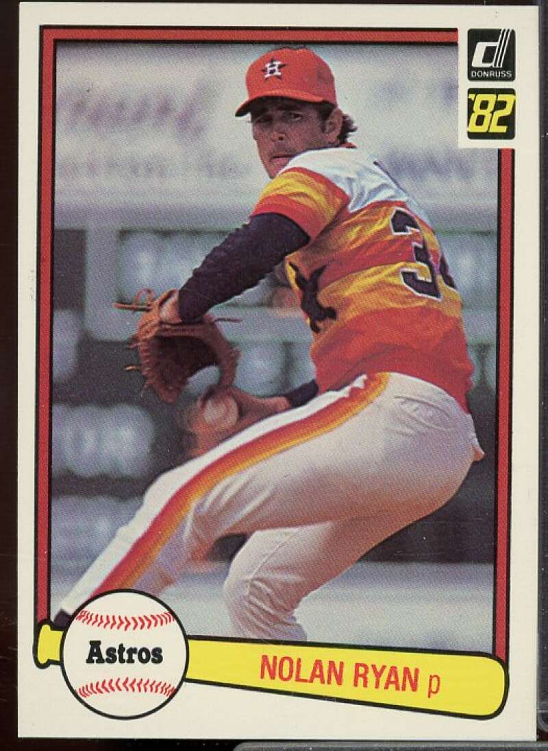 Nolan Ryan Card 1982 Donruss #419  Image 1
