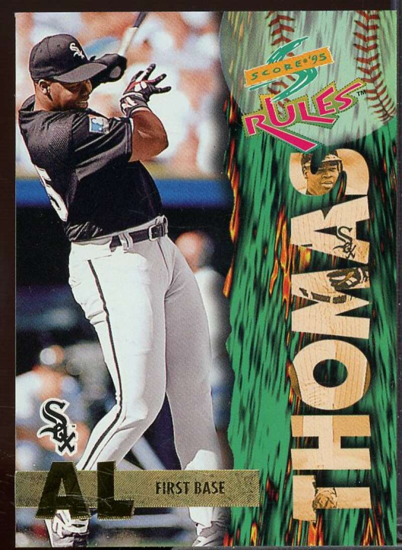 Frank Thomas Card 1995 Score Rules #SR2  Image 1